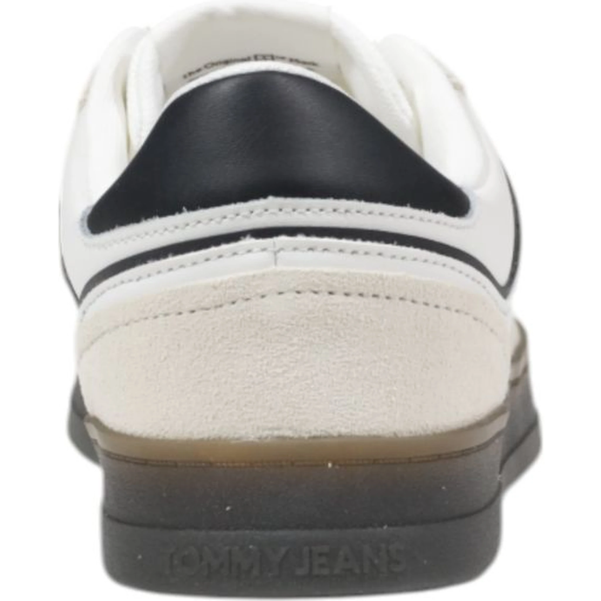 Black Leather Low Top Sneakers