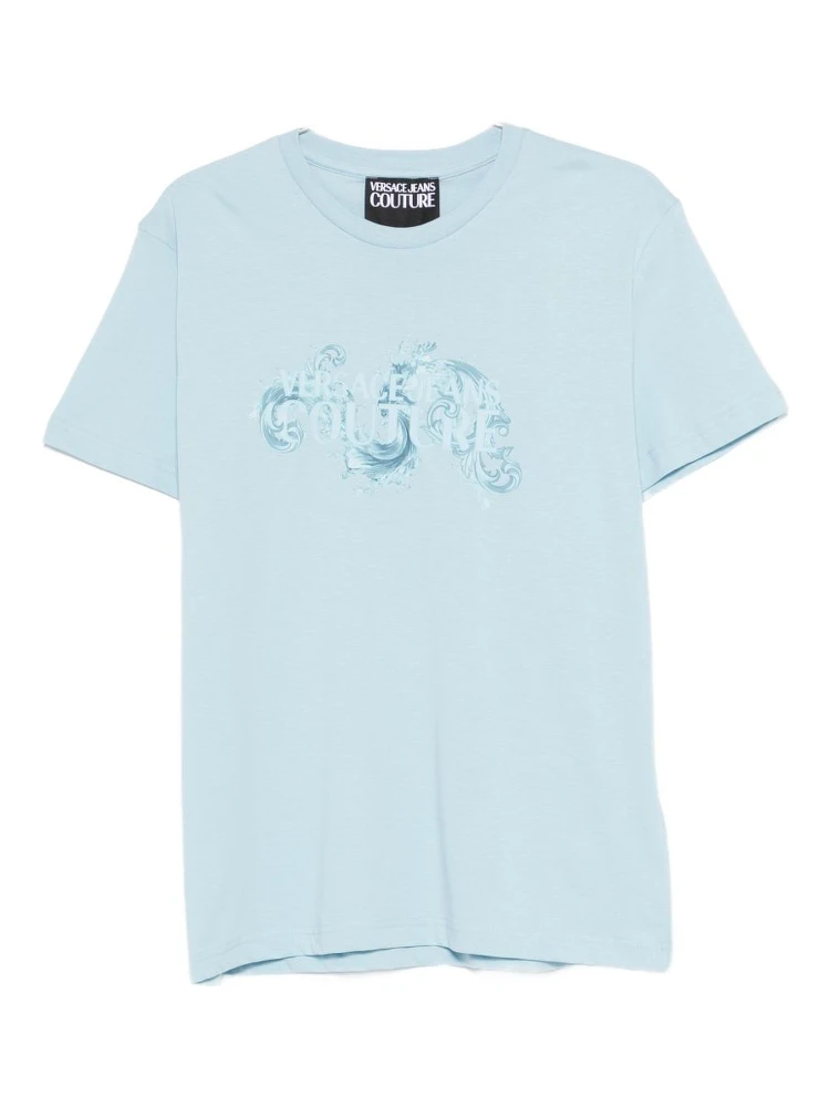 VERSACE JEANS COUTURE T-shirts and Polos Light Blue