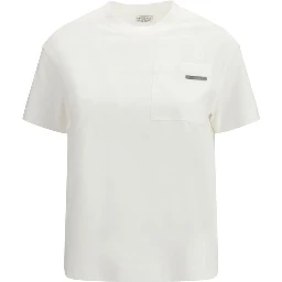 White Cotton T-Shirt
