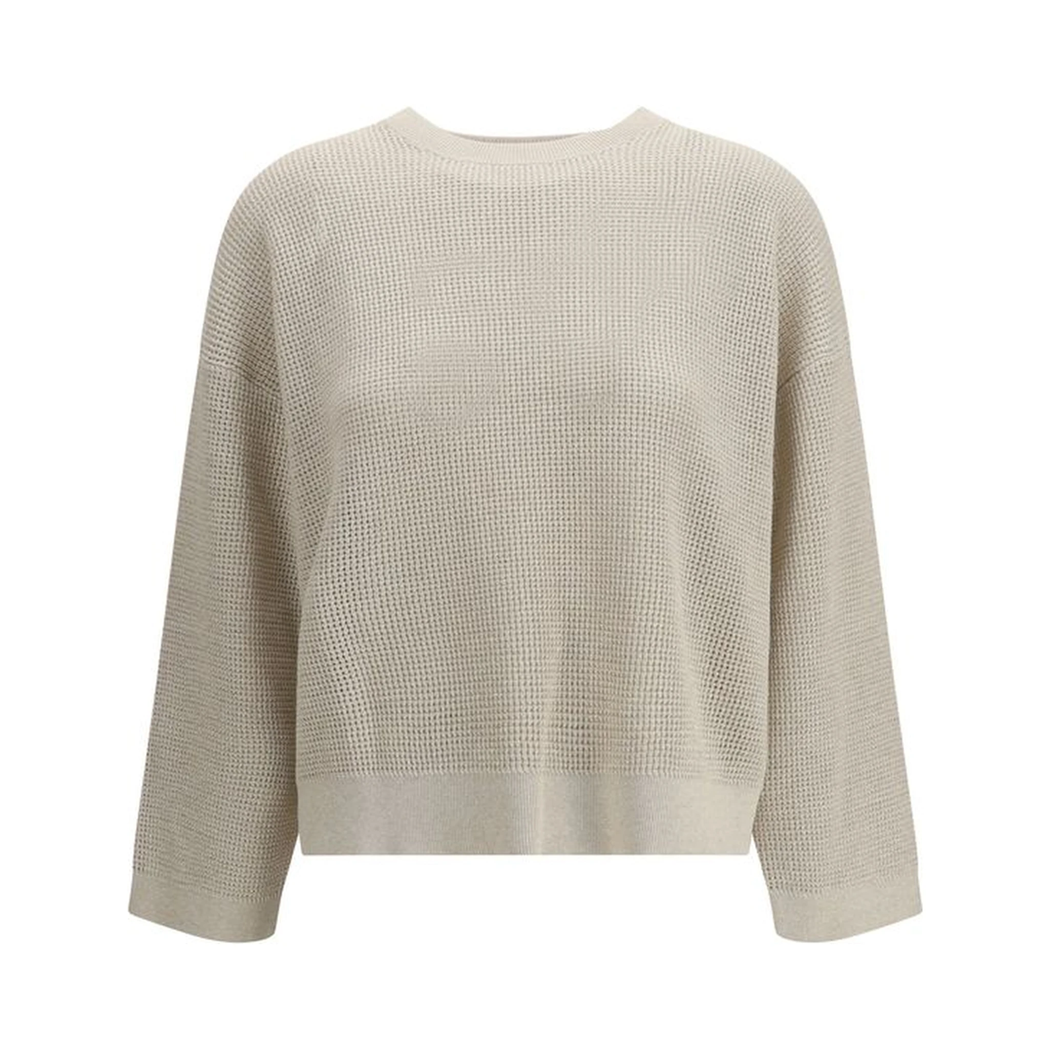 Cream Cotton Sweatshirt