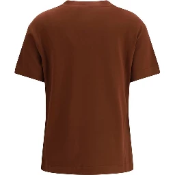 تي شيرت قطني بني