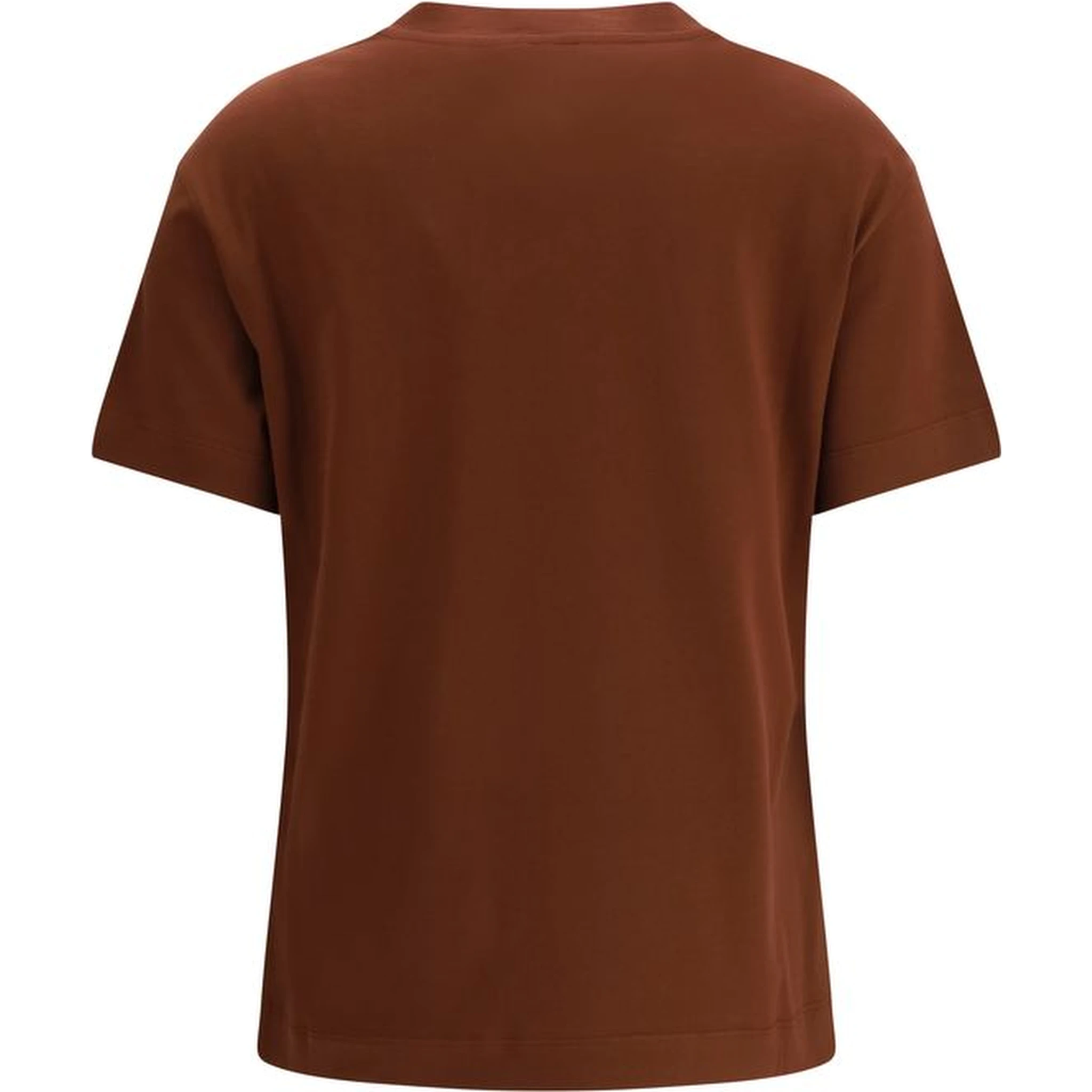 تي شيرت قطني بني