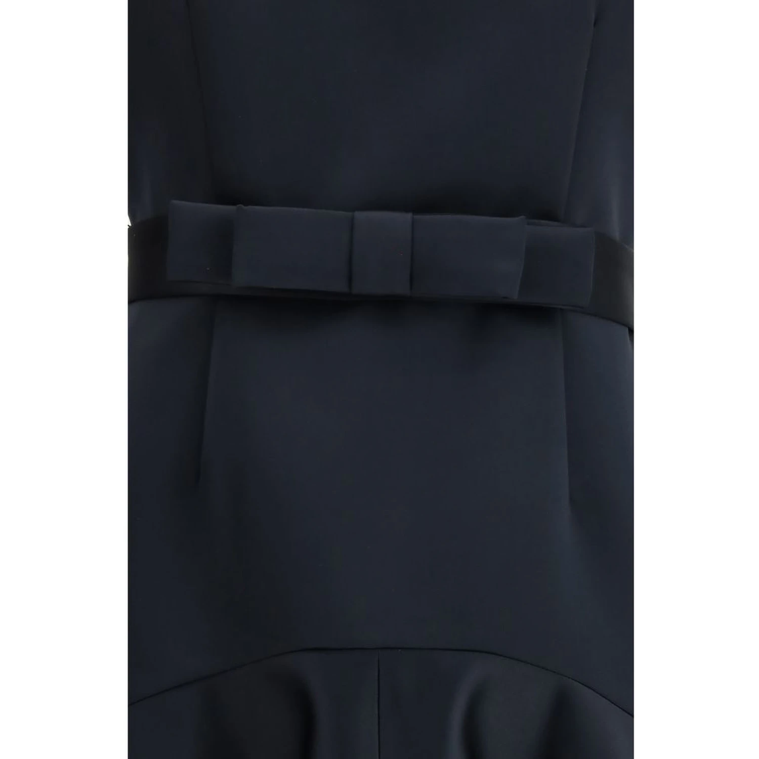 Blue Polyester Casual Dress