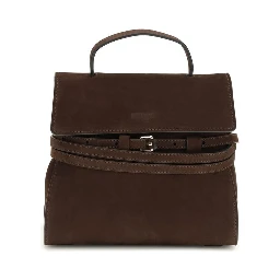 Brown Calf Leather Bos Taurus Handbag