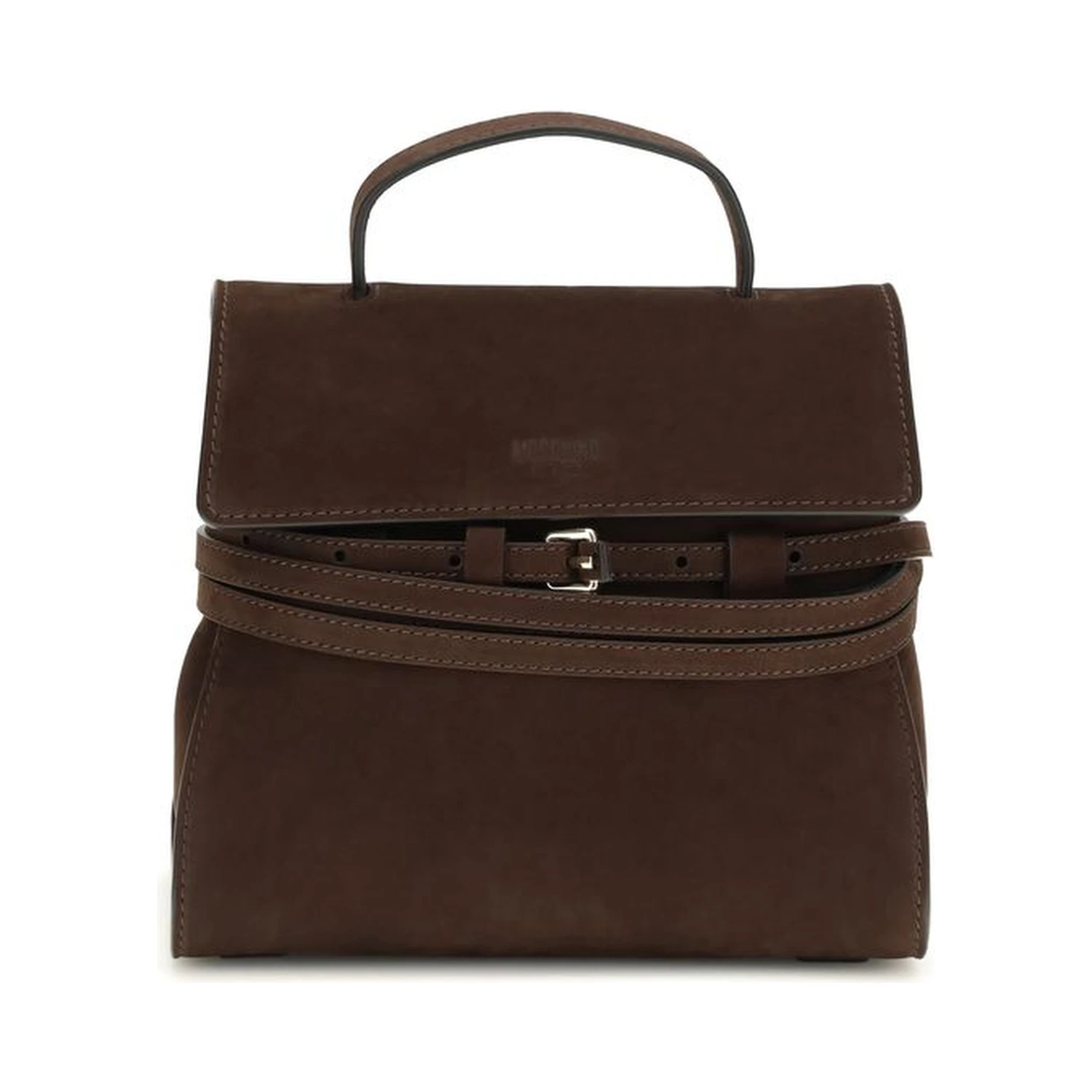 Brown Calf Leather Bos Taurus Handbag