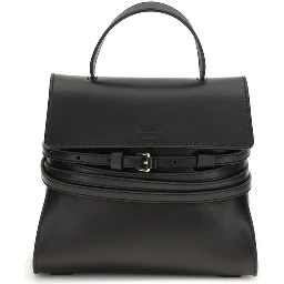 Black Calf Leather Bos Taurus Handbag