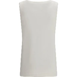 White Linen Tank Tops