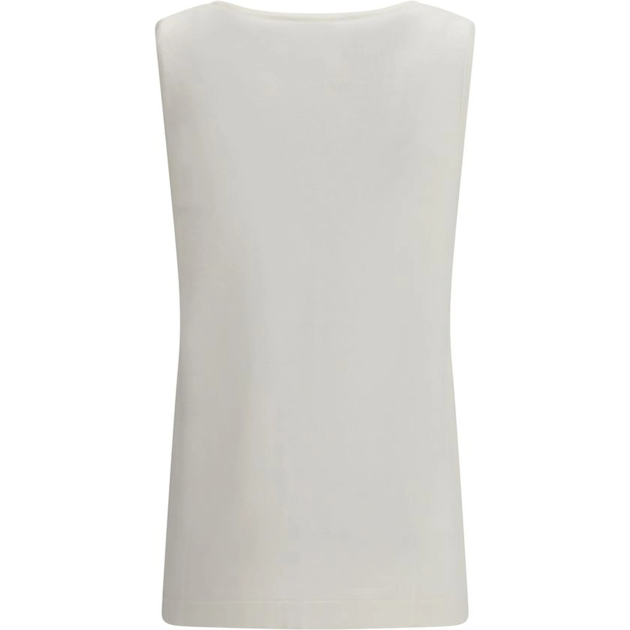 White Linen Tank Tops