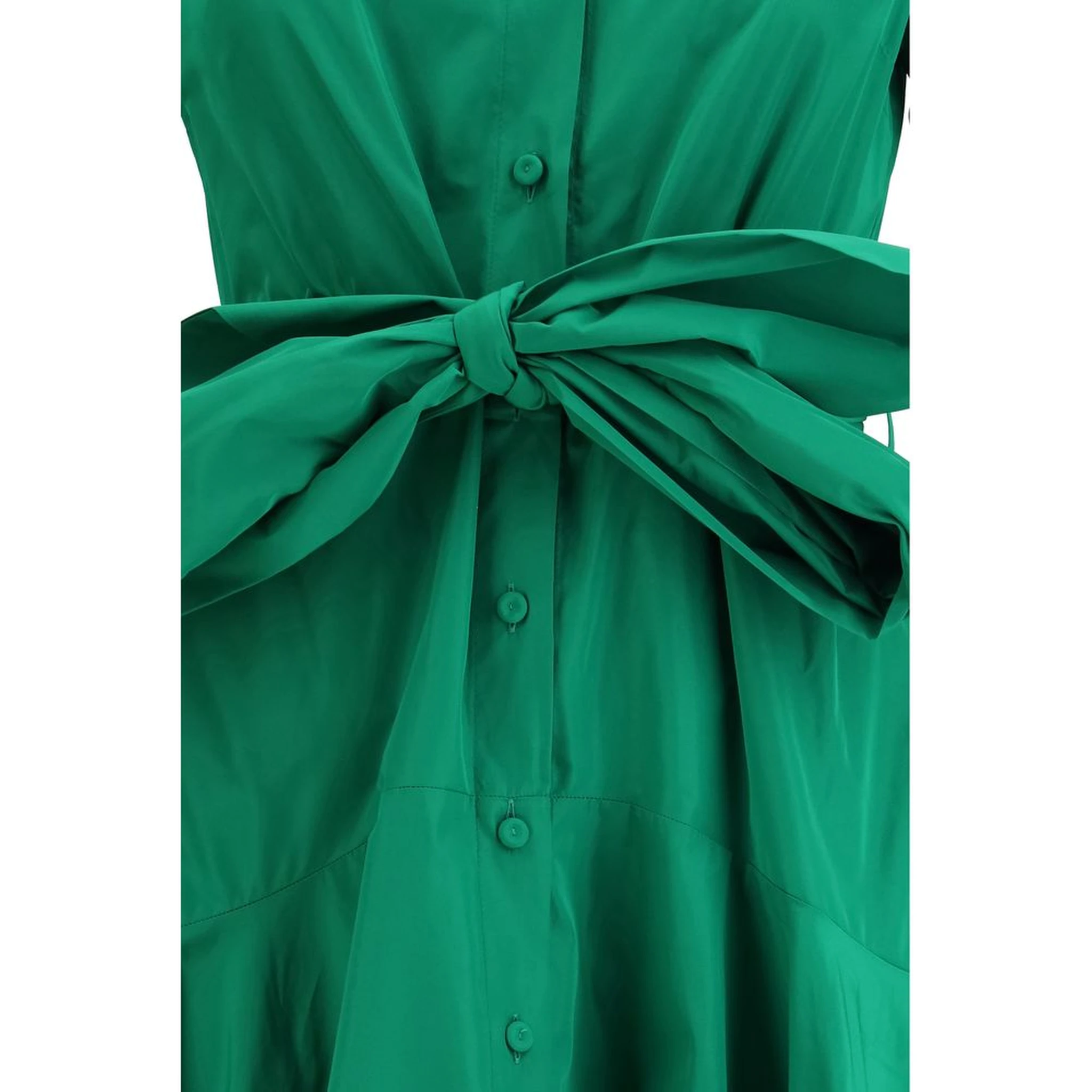 Bicolor Polyester Casual Dress