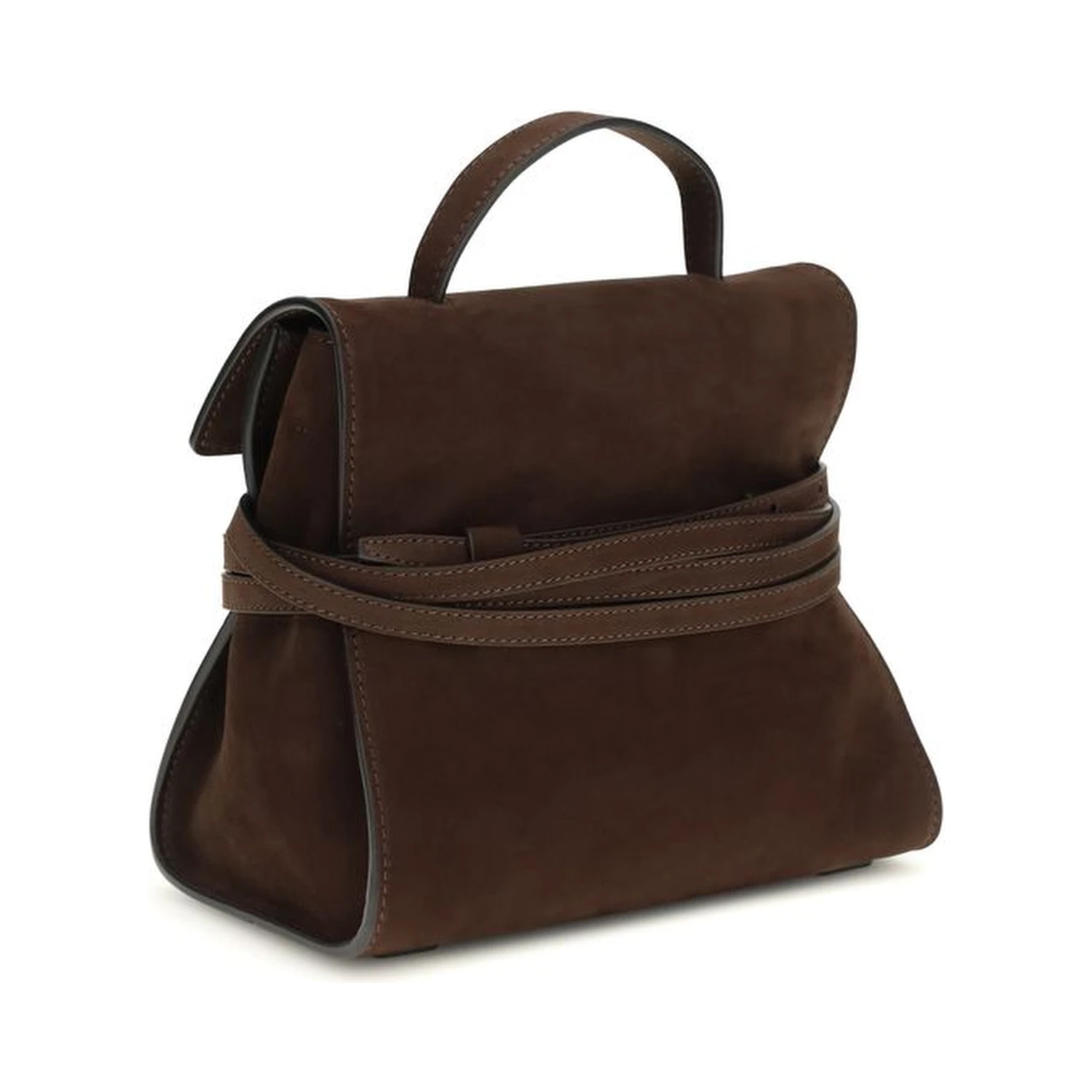 Brown Calf Leather Bos Taurus Handbag