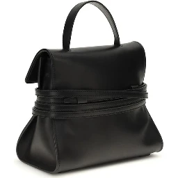 Black Calf Leather Bos Taurus Handbag