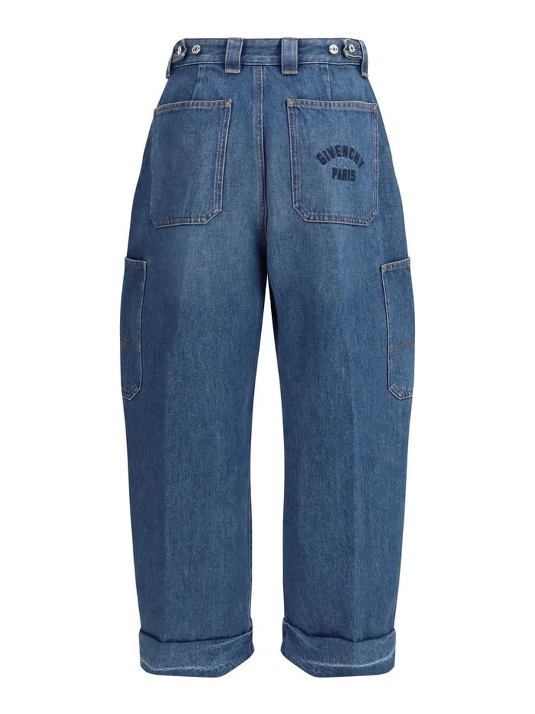 Blue Cotton Jeans Denim alternative