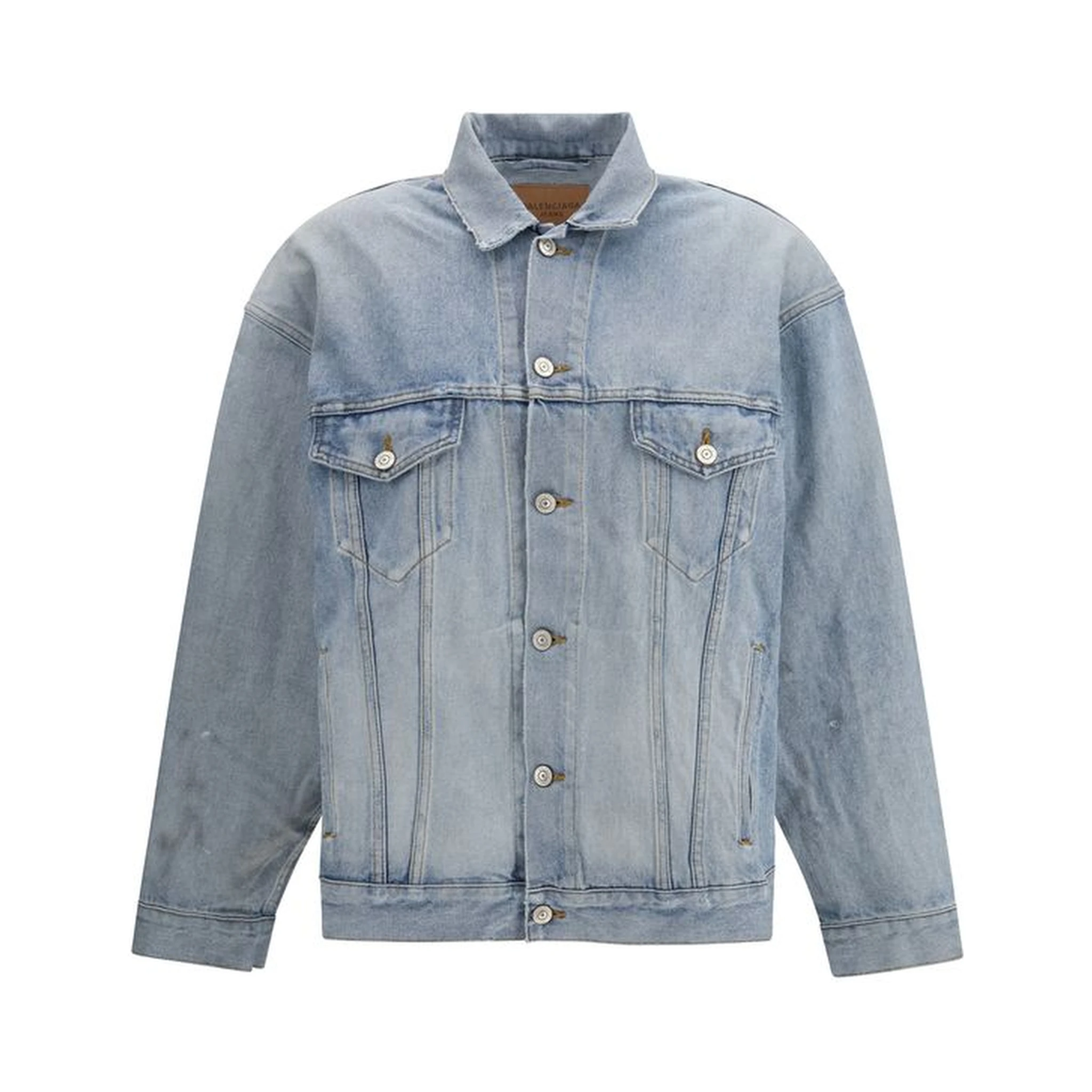 جاكيت جينز قطني أزرق فاتح