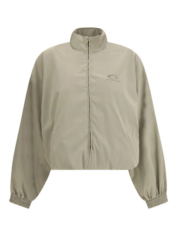 Beige Polyester Sweatshirt
