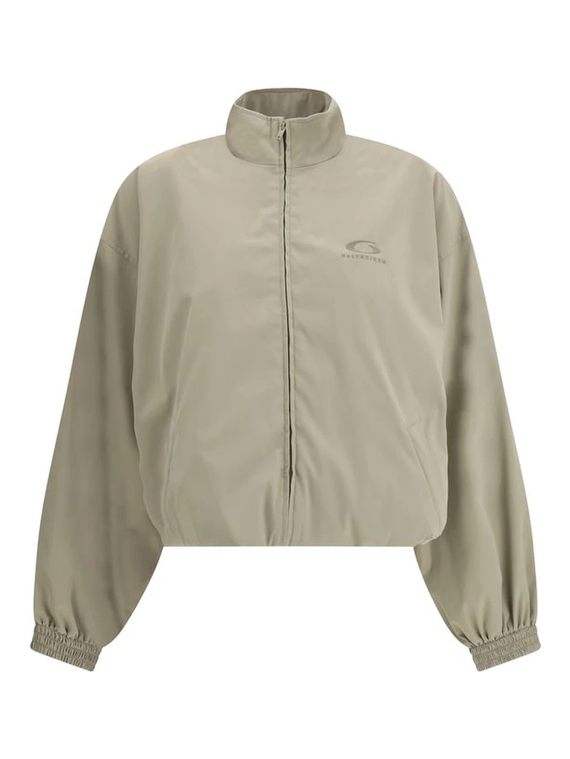 Beige Polyester Sweatshirt