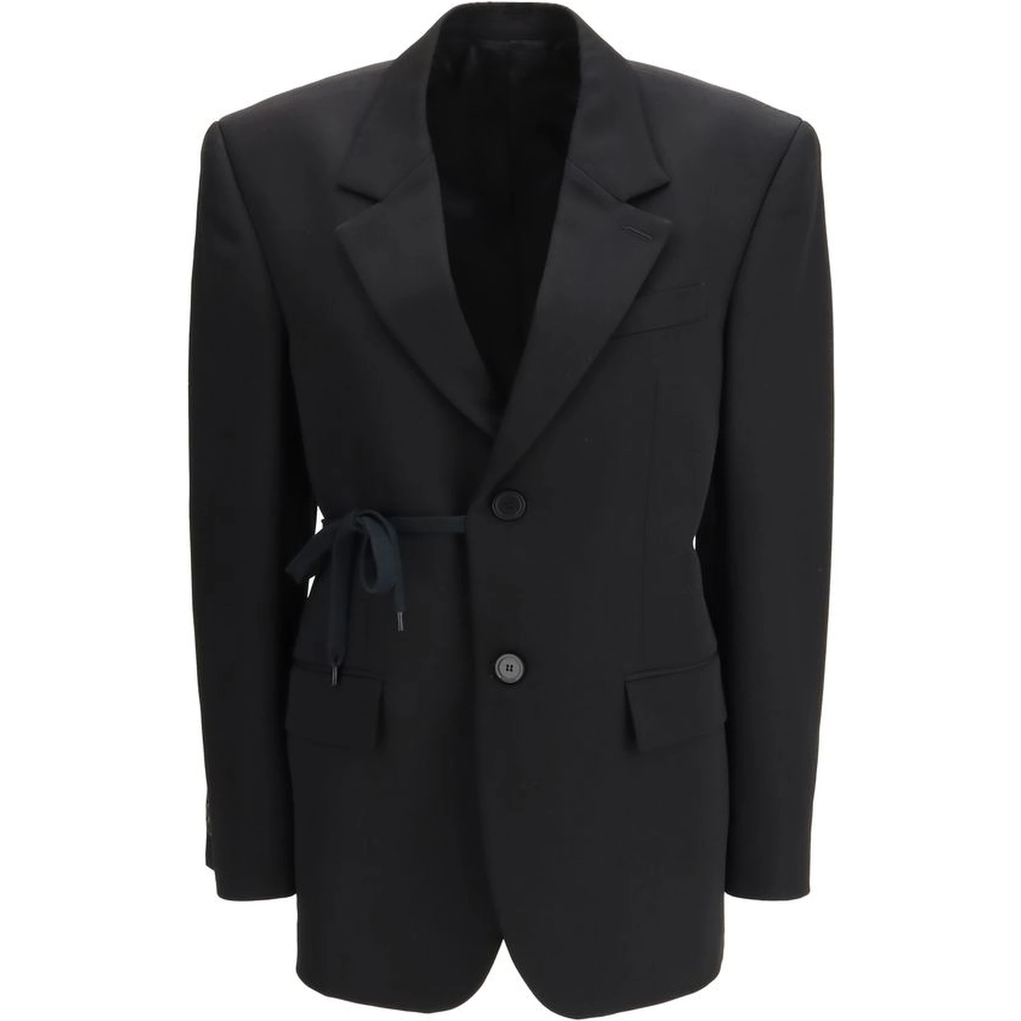 Black Wool Jackets And Coat