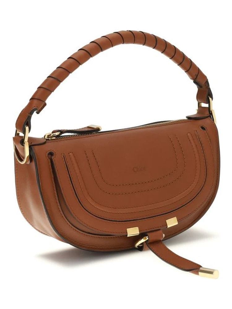 حقيبة كتف بوس توروس من جلد العجل البني alternative