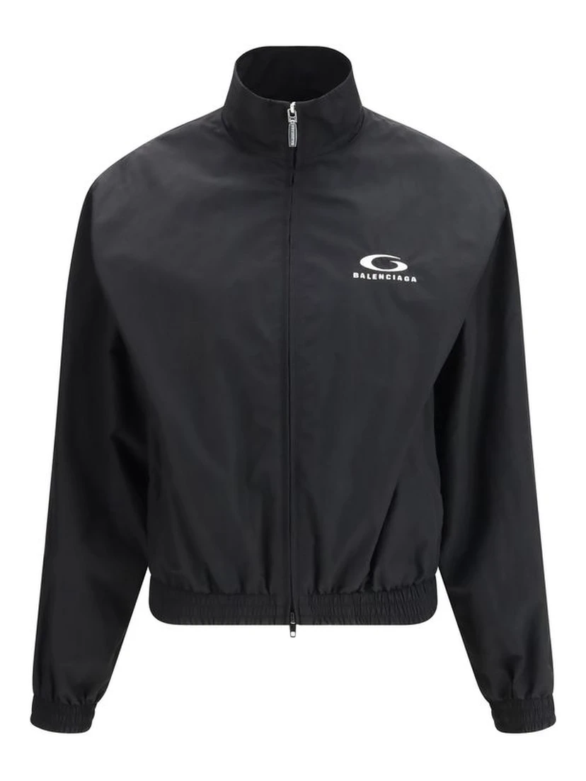 Black Cotton Sweatshirt