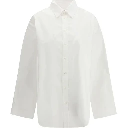 White Cotton Dress Shirt