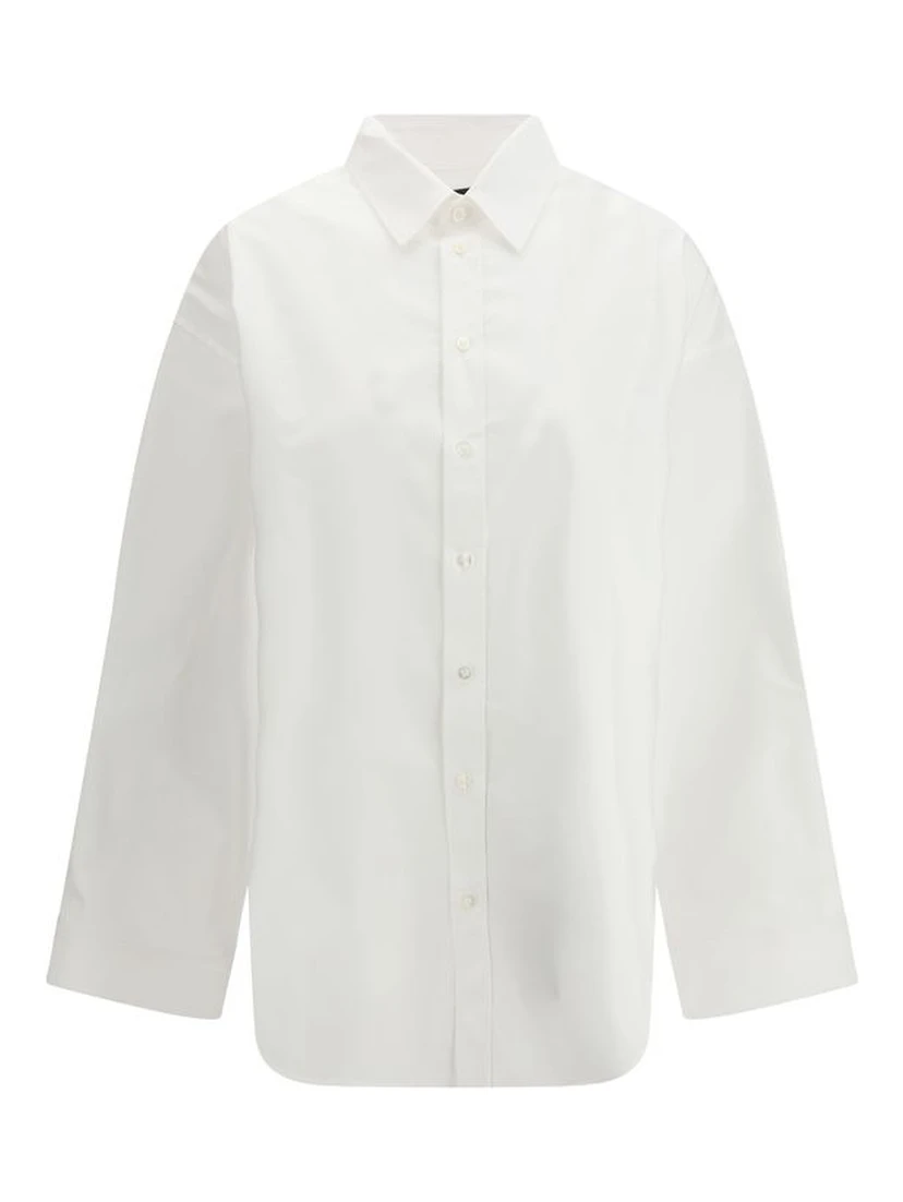 White Cotton Dress Shirt