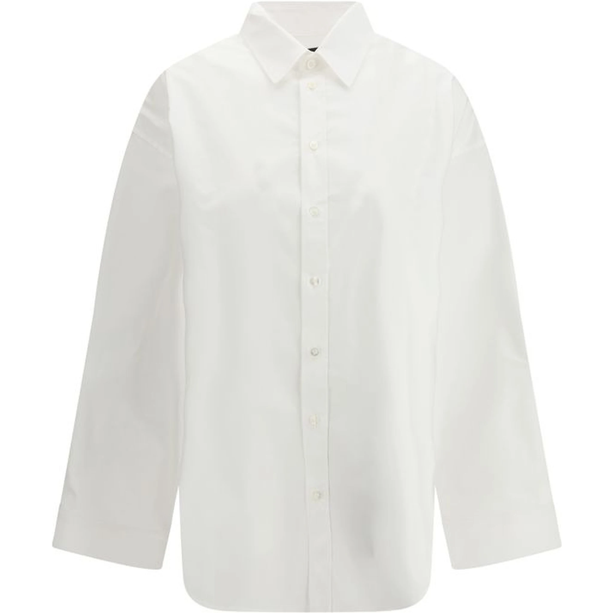 White Cotton Dress Shirt