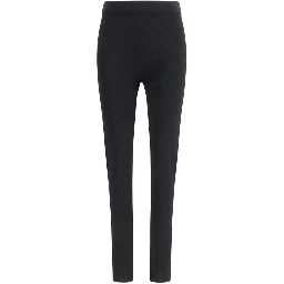 Black Viscose Leggings