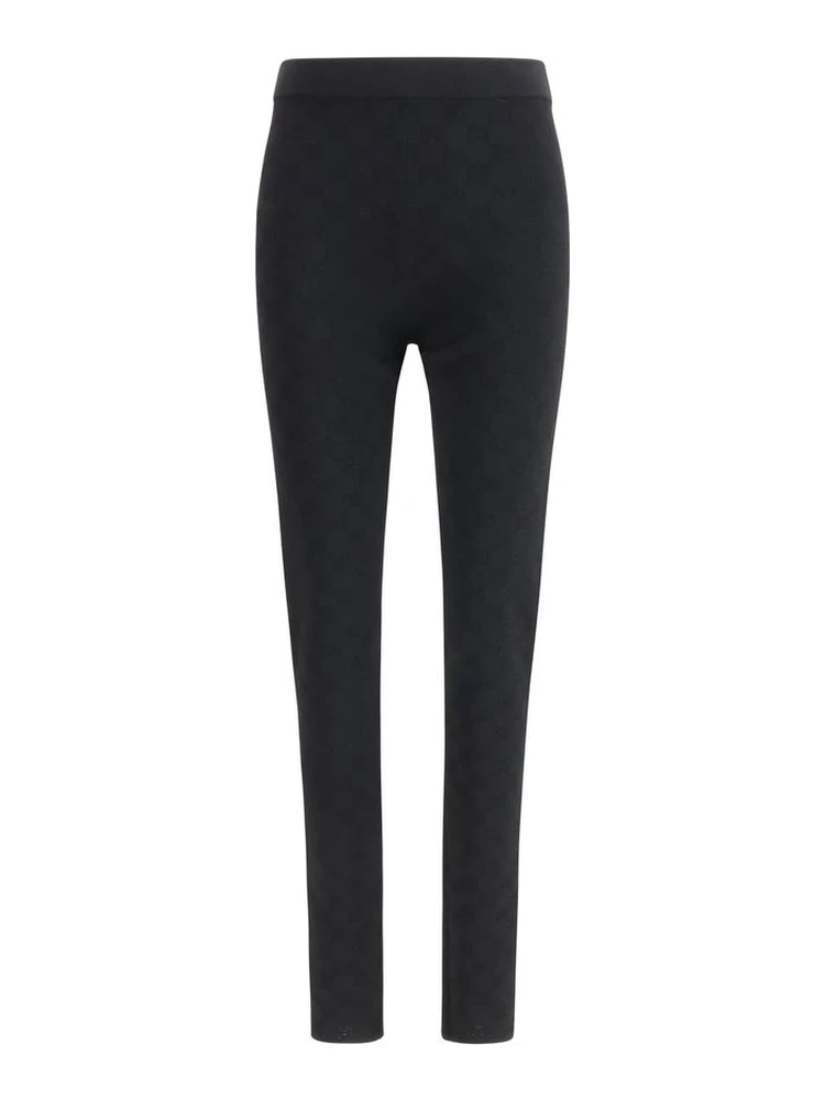 Black Viscose Leggings