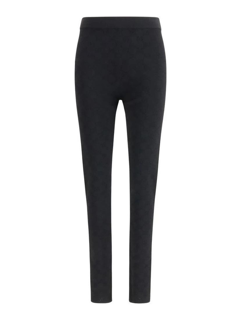 Black Viscose Leggings