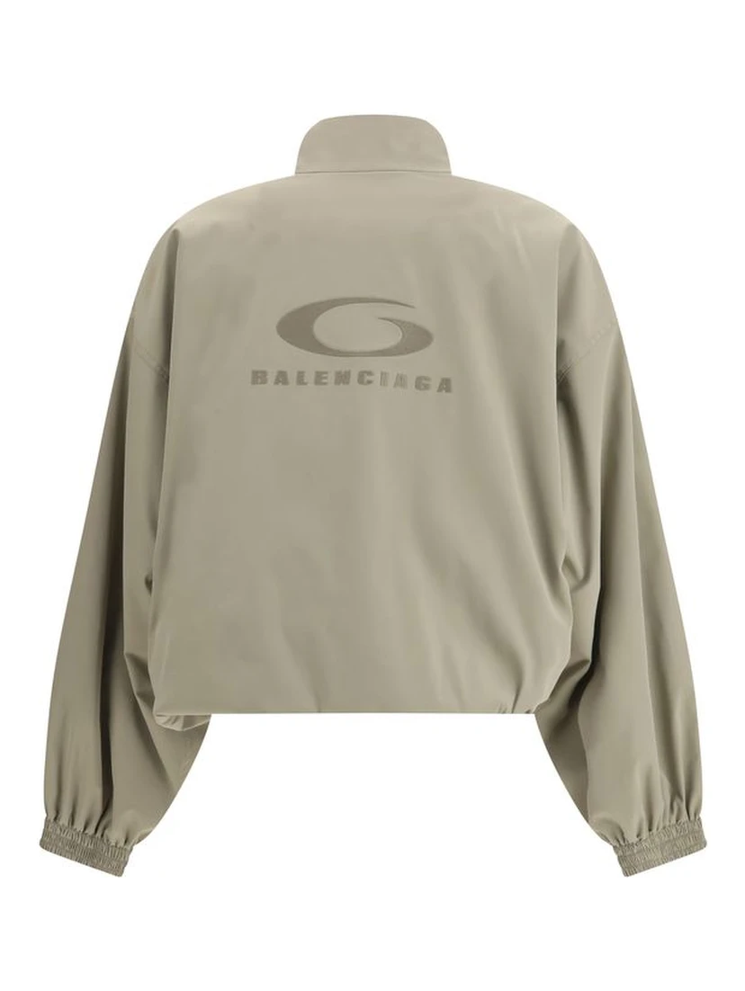 Beige Polyester Sweatshirt