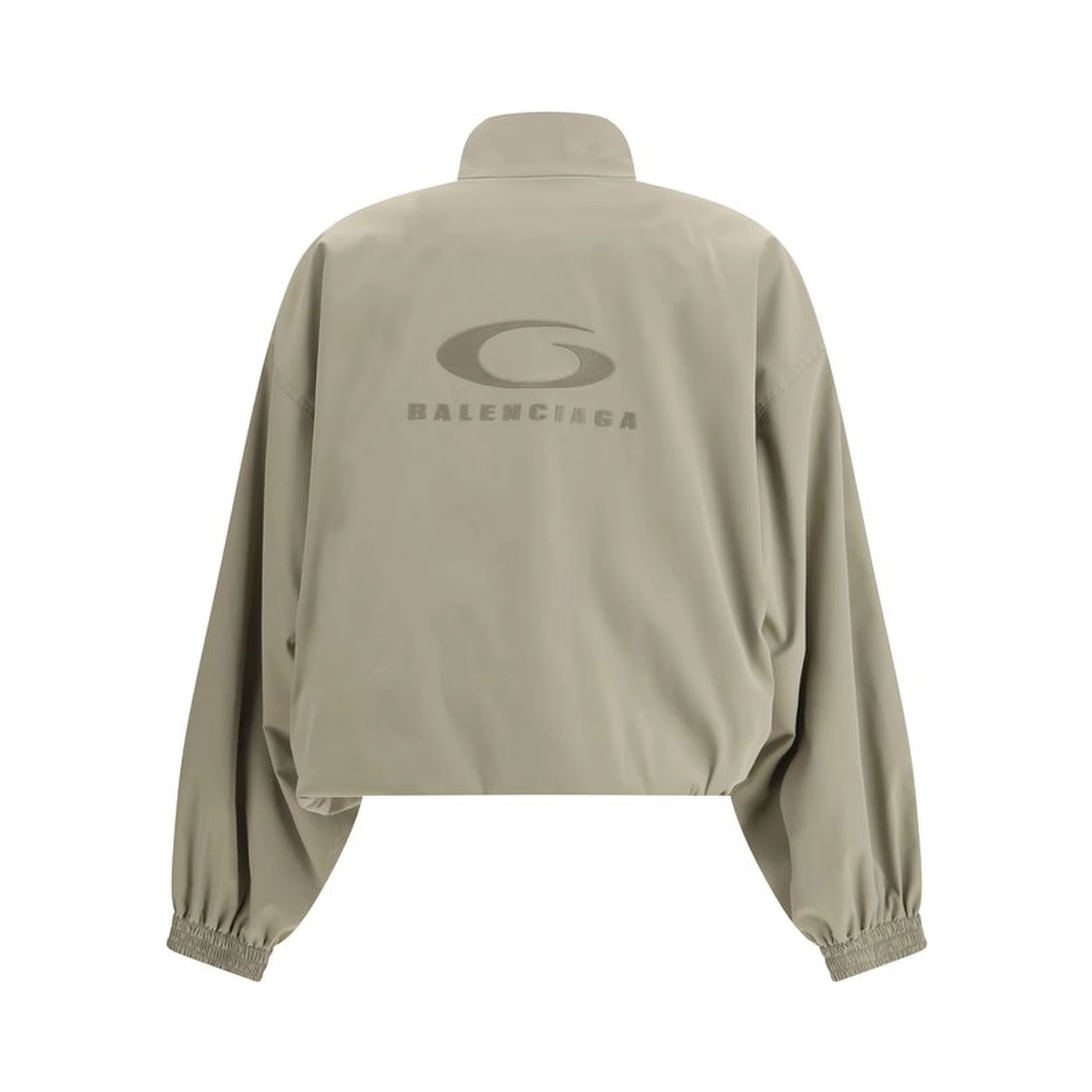 Beige Polyester Sweatshirt