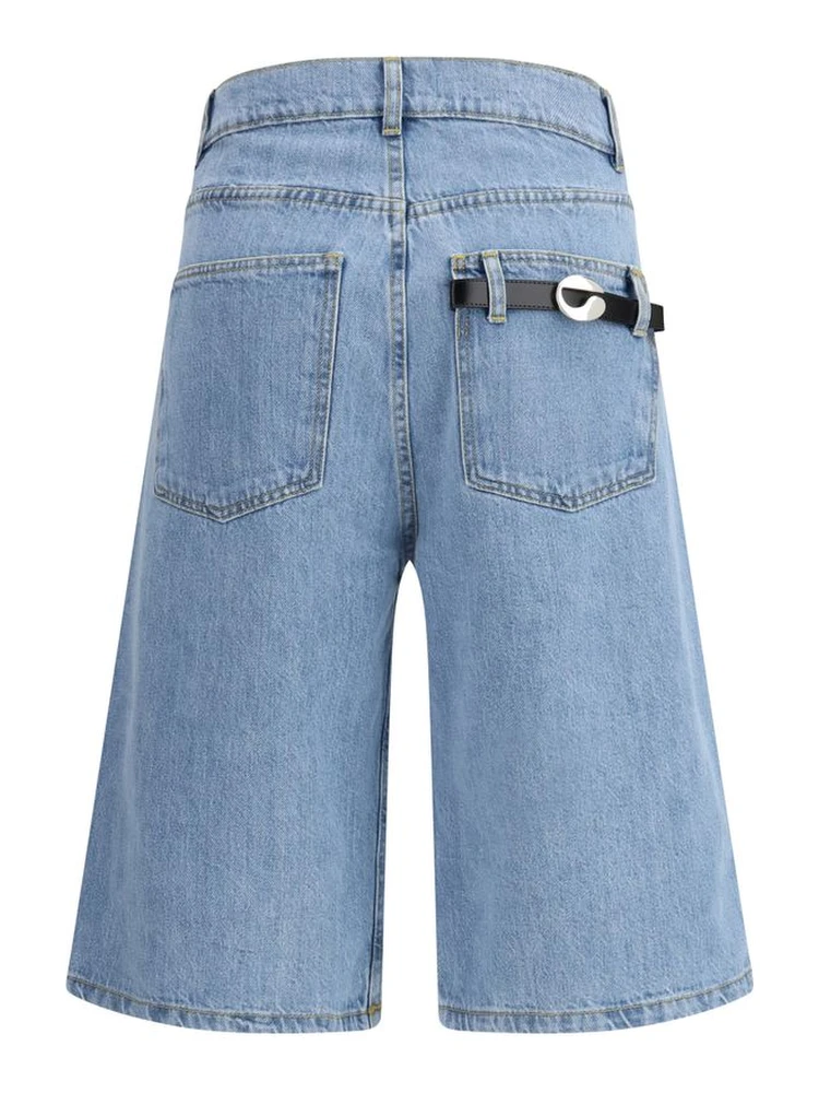 Blue Cotton Bermuda Shorts alternative