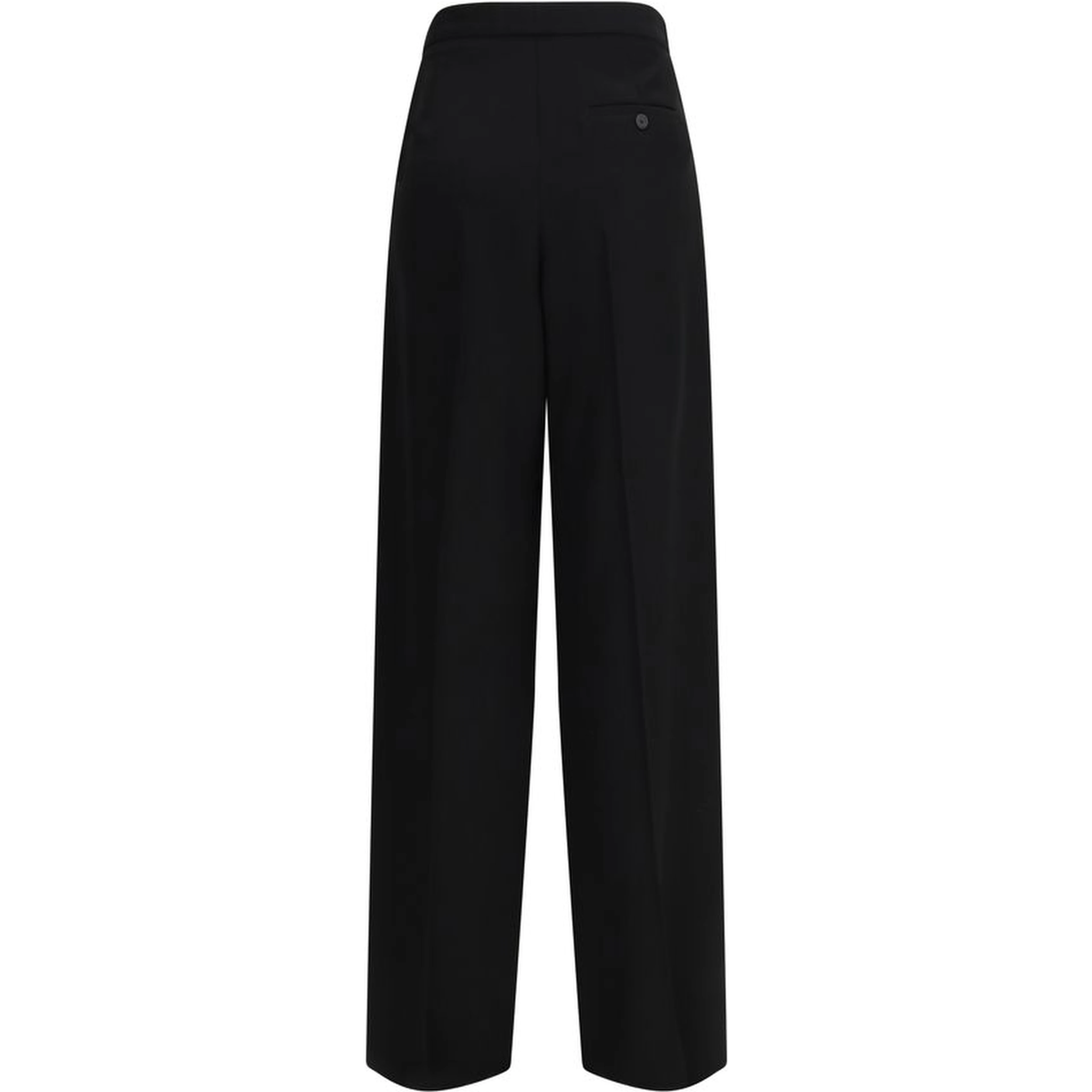 Black Cotton Dress Pants