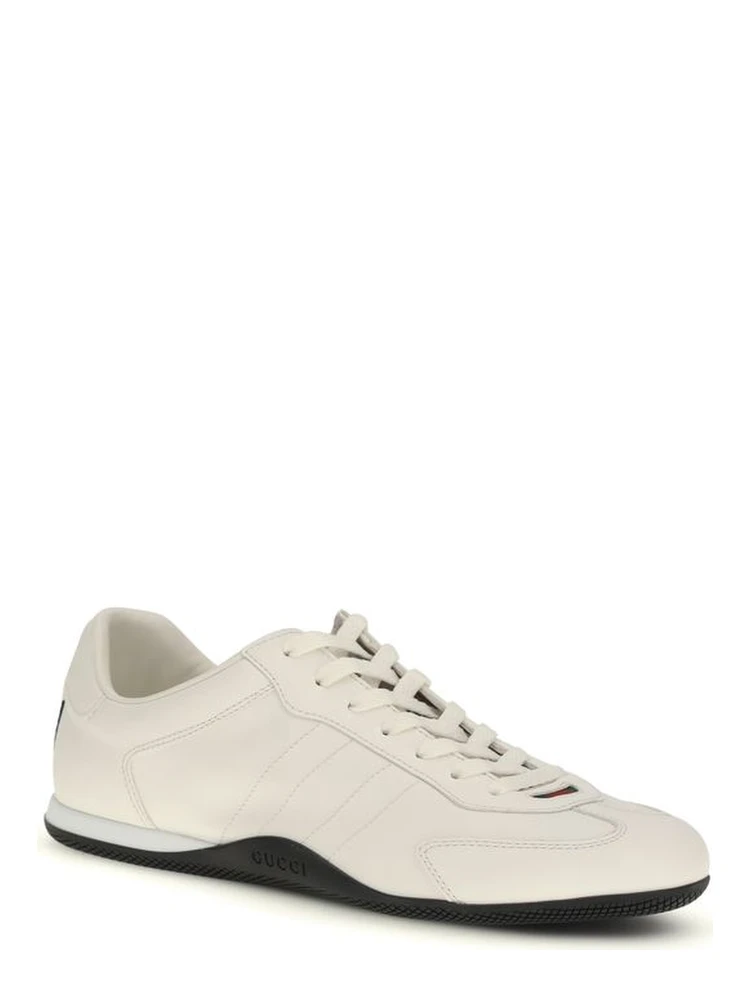 White Calf Leather Bos Taurus Low Top Sneakers alternative