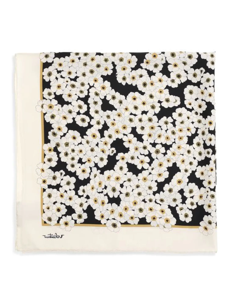 Multicolor Silk Scarf