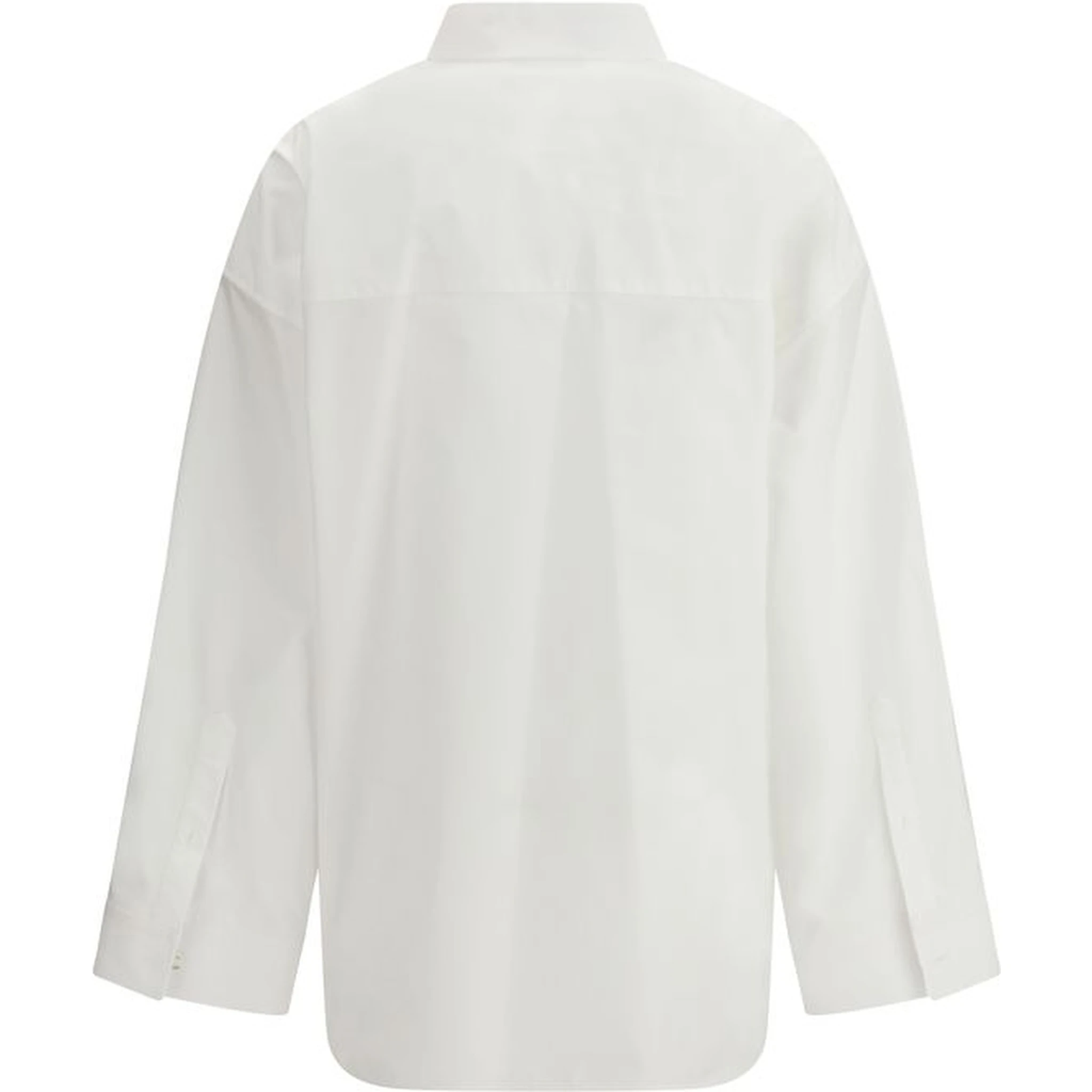 White Cotton Dress Shirt