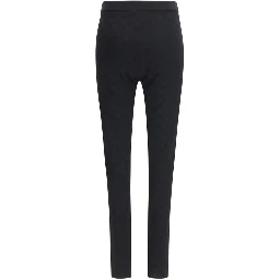 Black Viscose Leggings