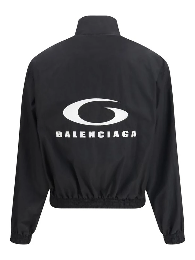 Black Cotton Sweatshirt