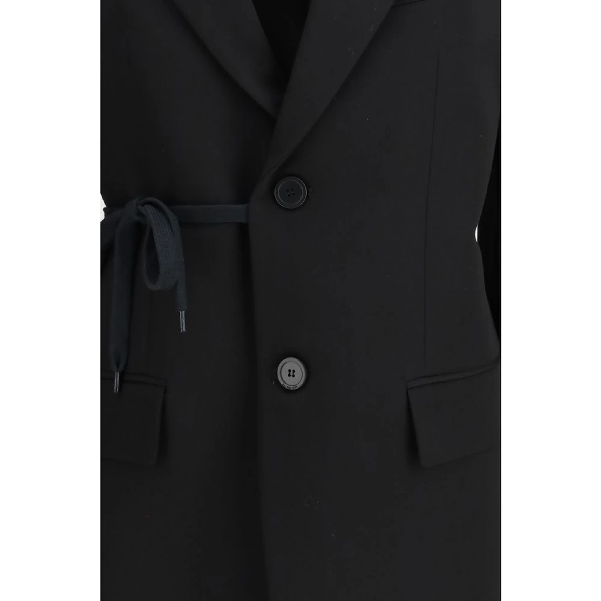Black Wool Jackets And Coat