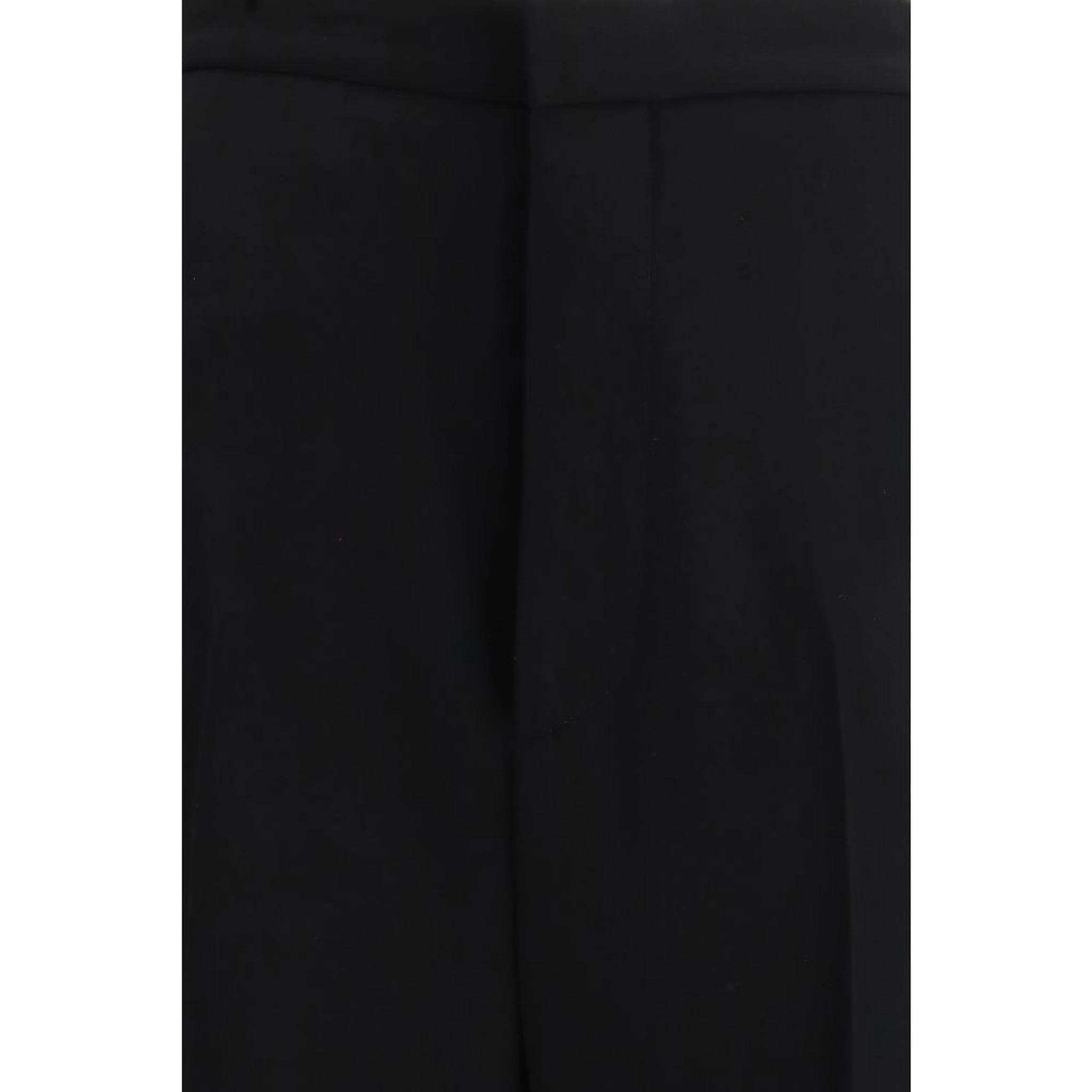 Black Cotton Dress Pants