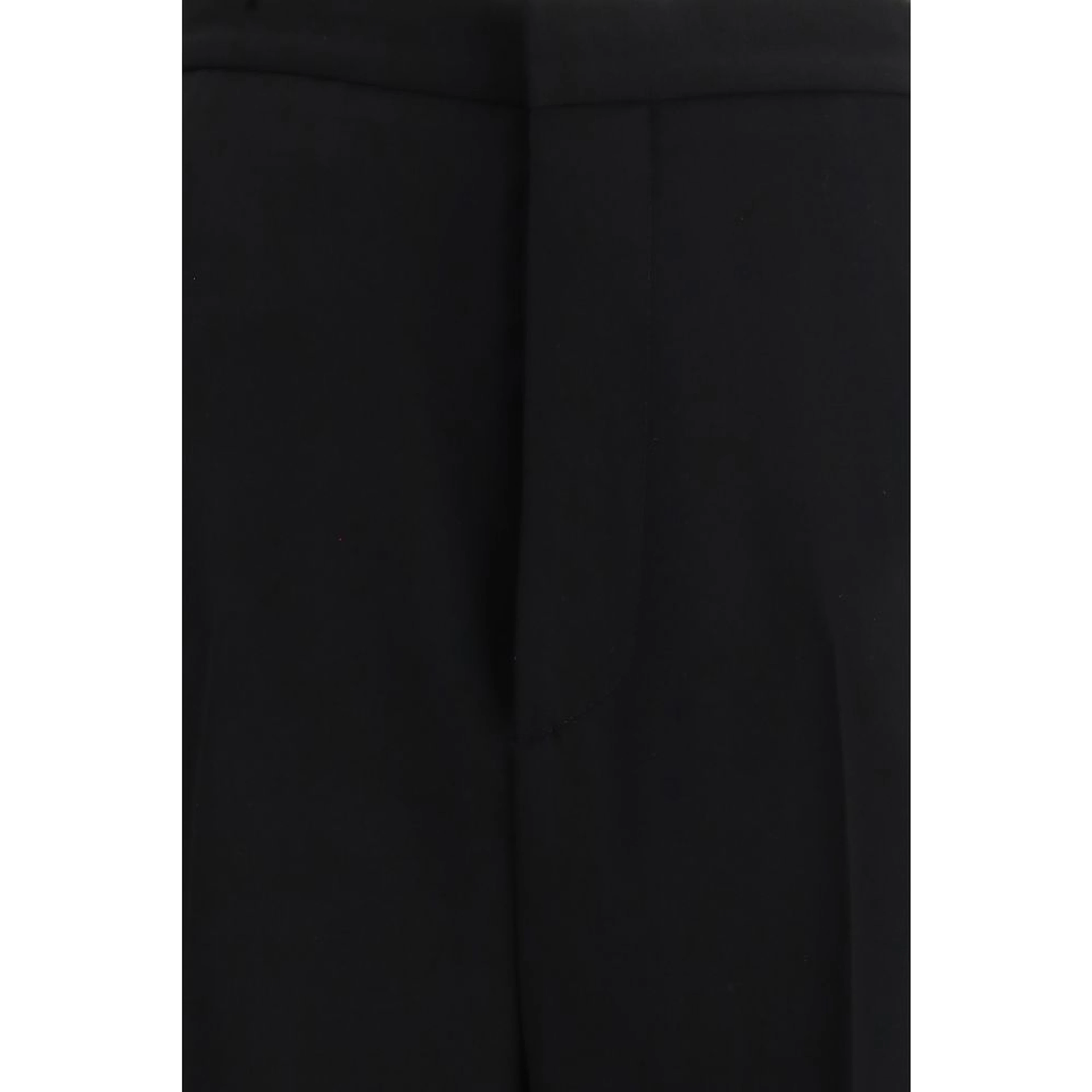 Black Cotton Dress Pants