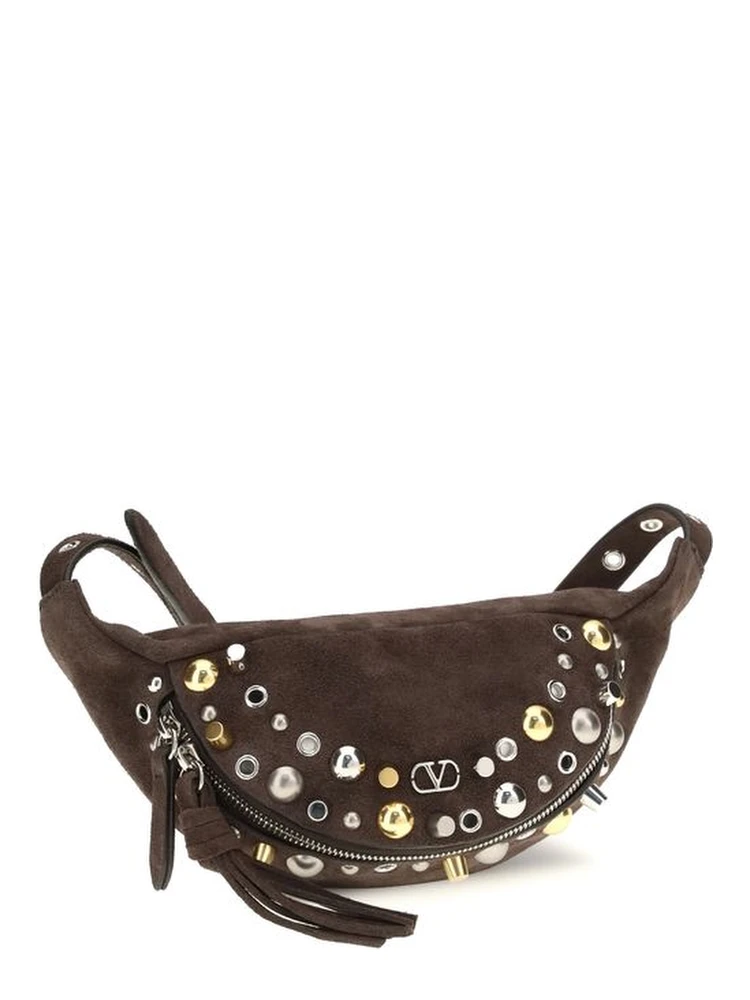 حقيبة كتف بوس توروس من جلد العجل البني alternative