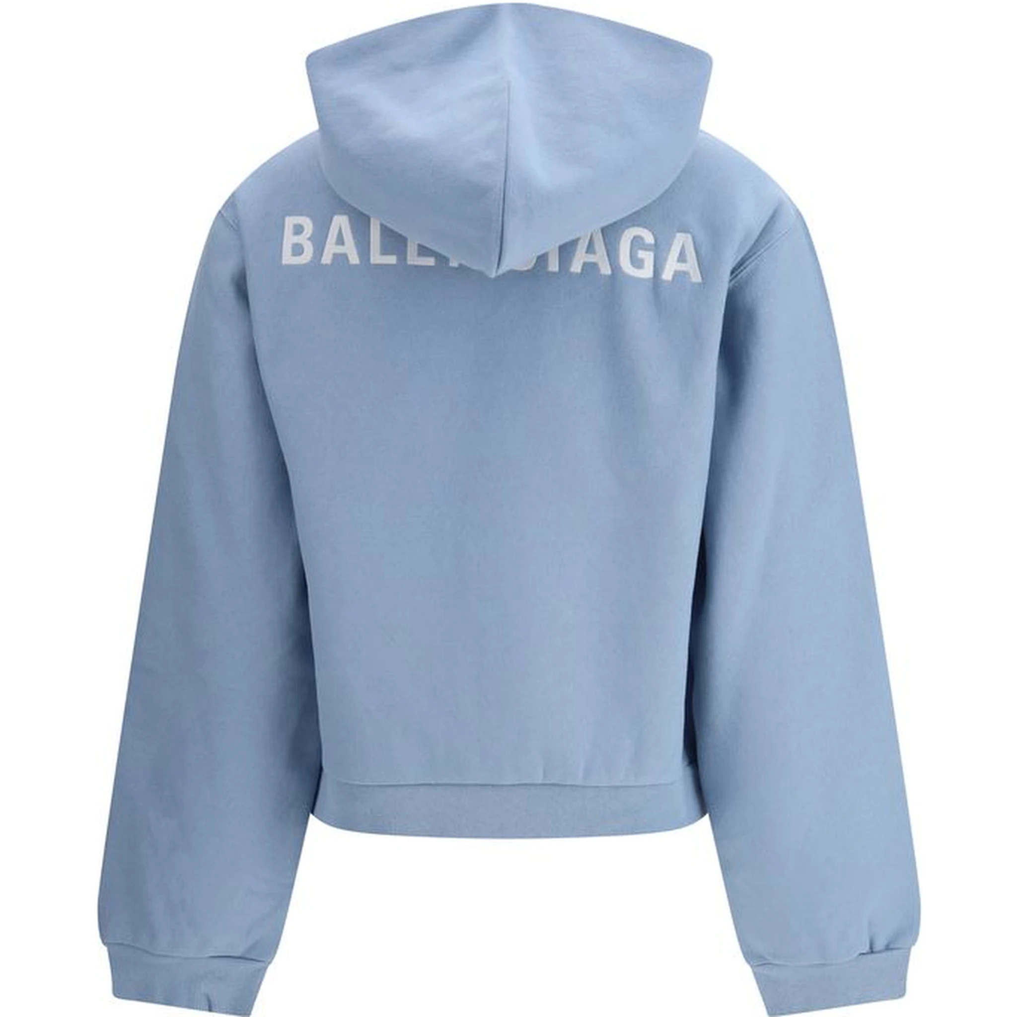 Light Blue Cotton Sweatshirt