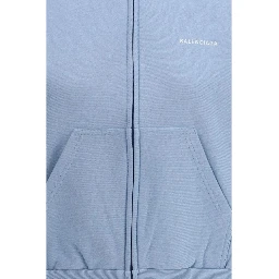 Light Blue Cotton Sweatshirt