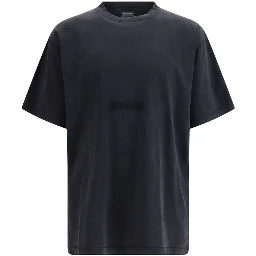 Black Cotton T-Shirt