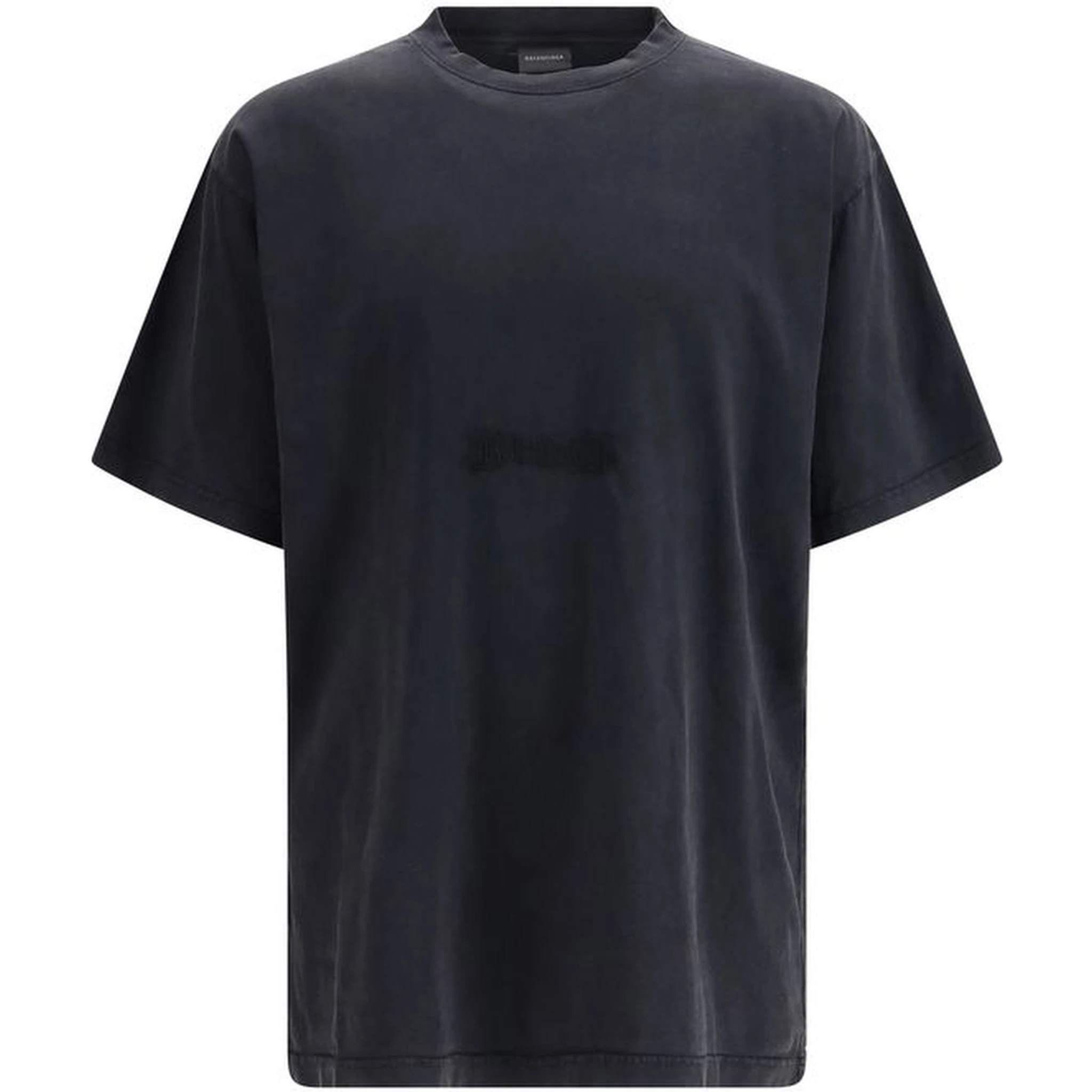 Black Cotton T-Shirt