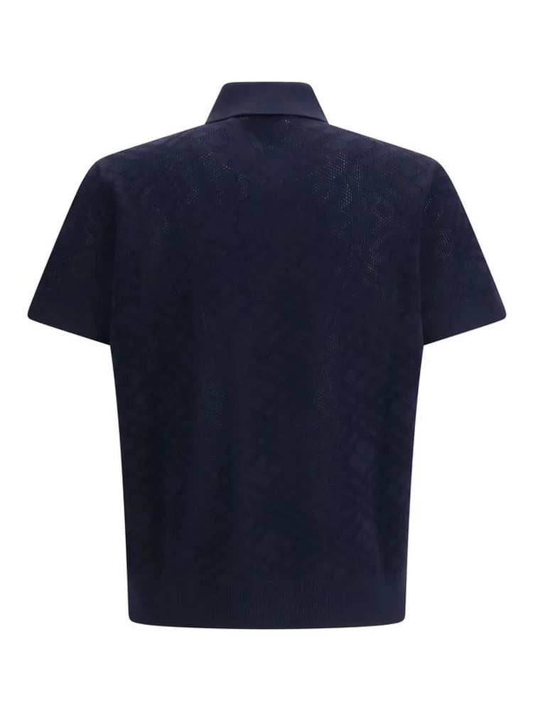 Blue Wool Polo Shirt alternative