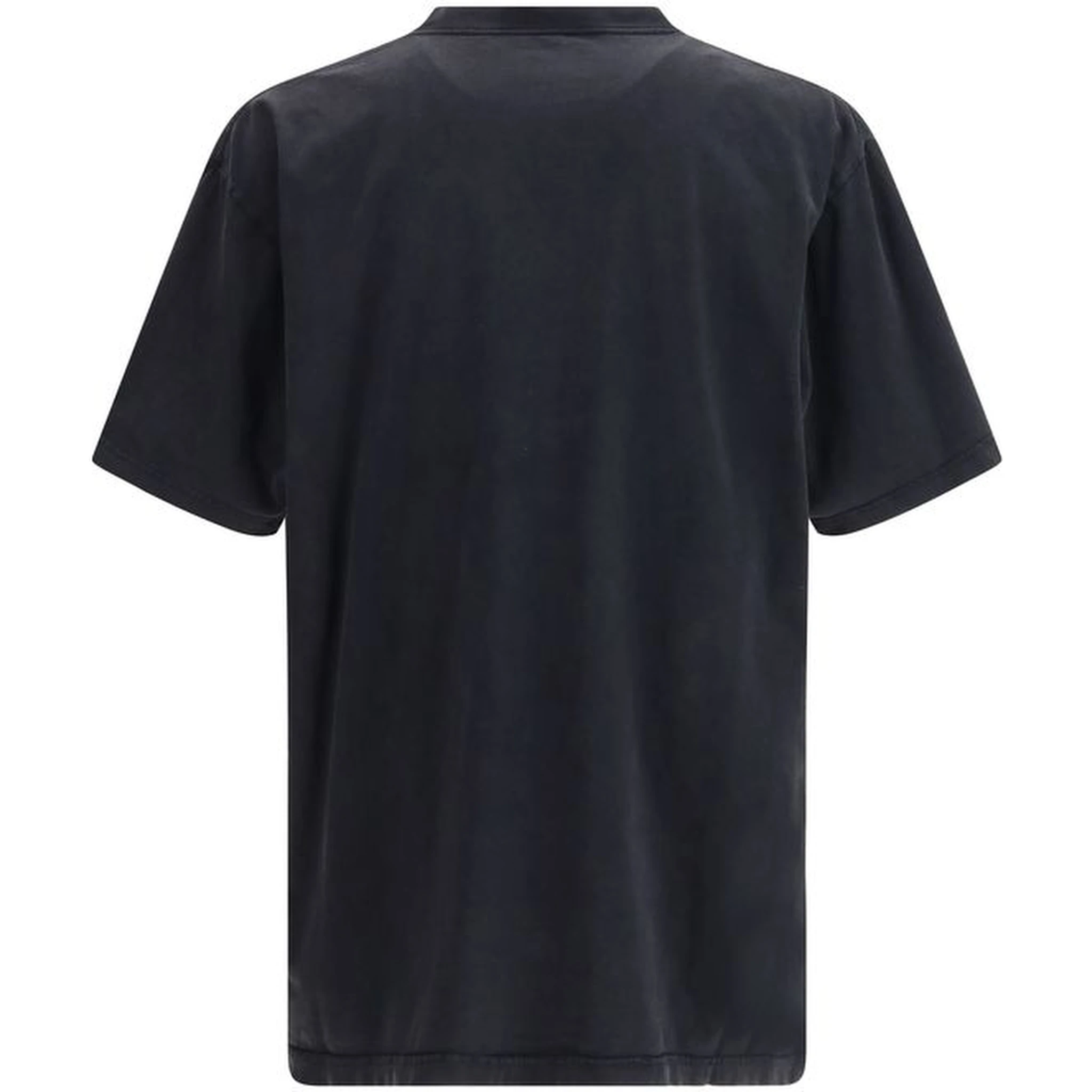 Black Cotton T-Shirt