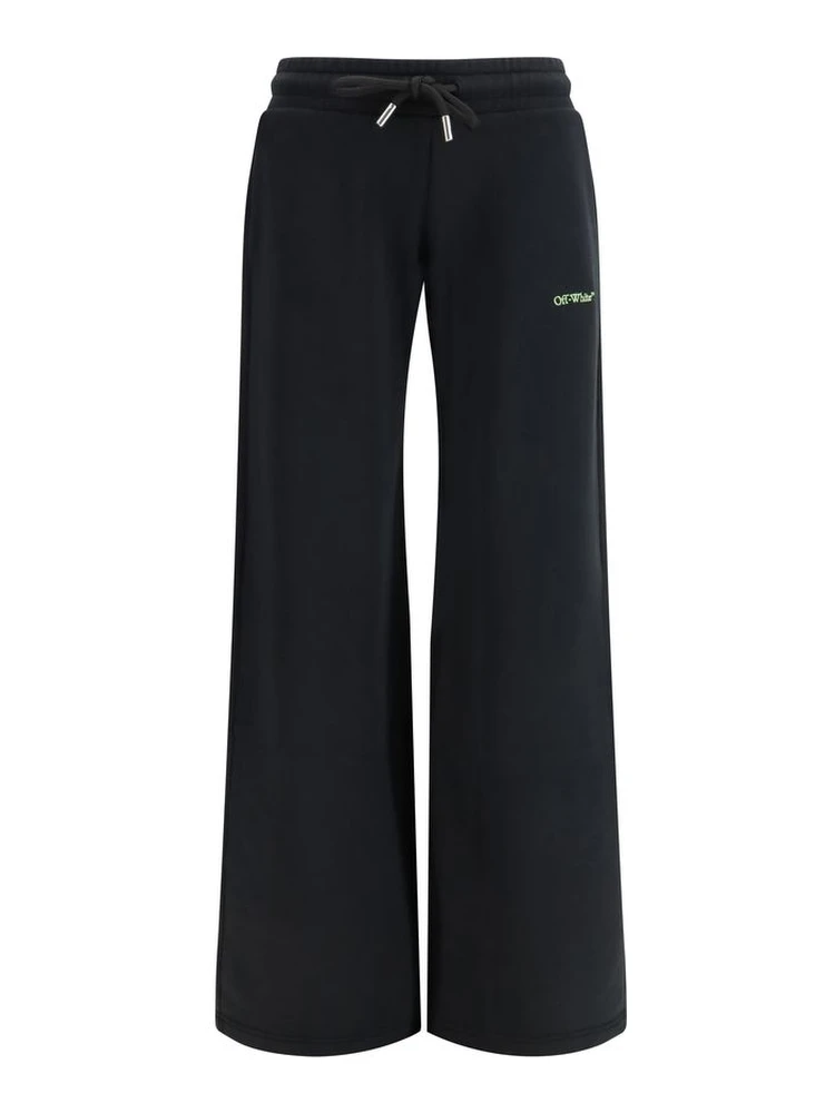 Black Cotton Casual Pants