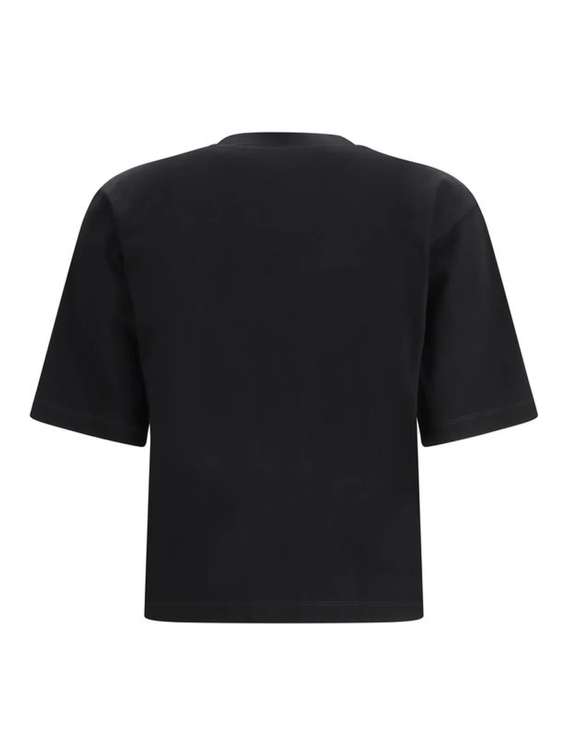 Black Cotton T-Shirt