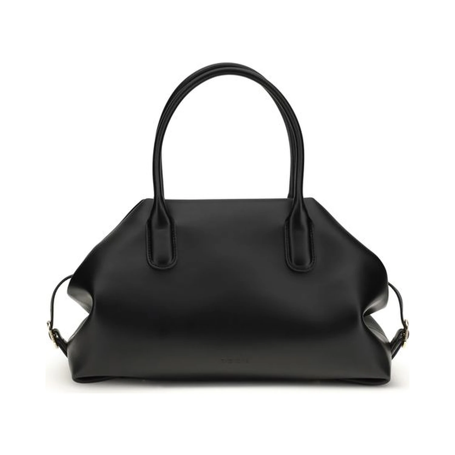 Black Other Fibres Shoulder Bag